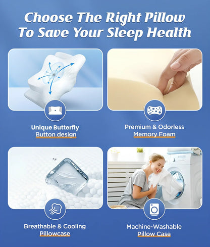 ZENORF® Memory Foam Neck Pillow