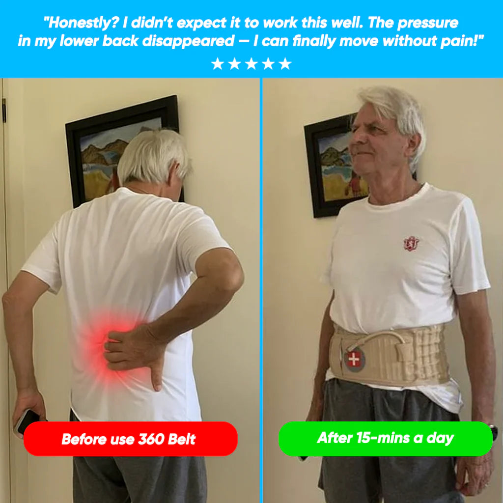 ZENORF™ 360 Pain-Free Belt - 15 Minutes a Day to a  Life